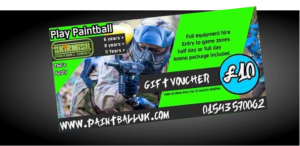 £10 paintball gift voucher — Skirmish Paintball UK