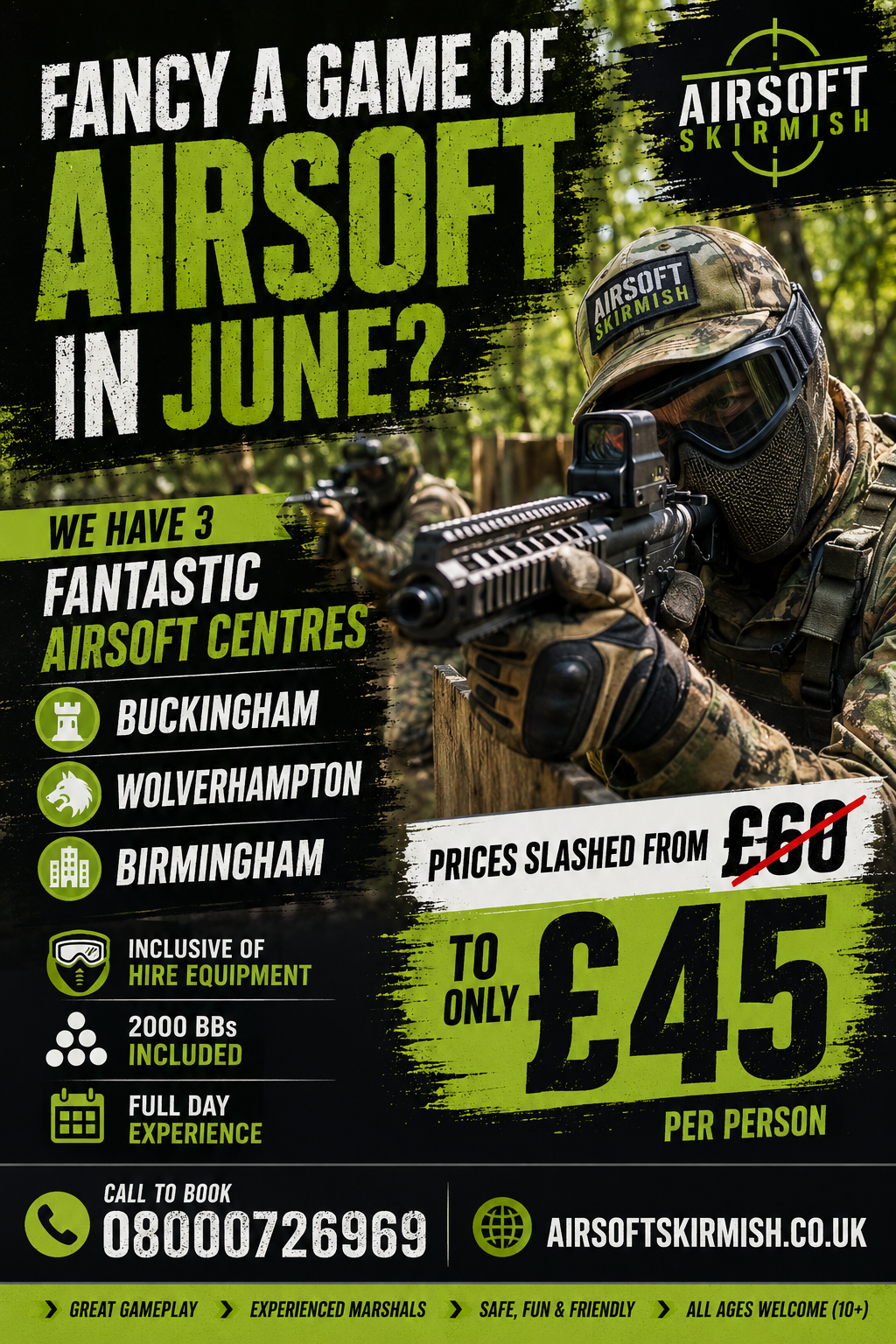 Airsoft in June