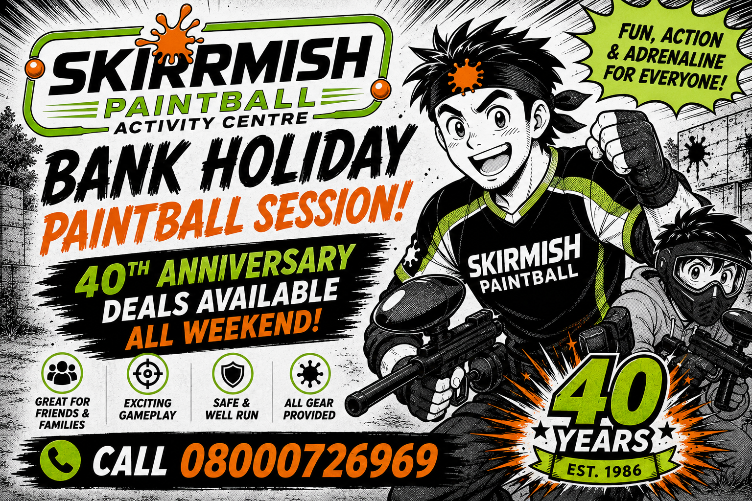 Bank Holiday Paintball Special