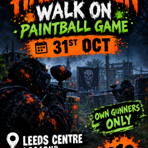 Halloween Paintball Leeds