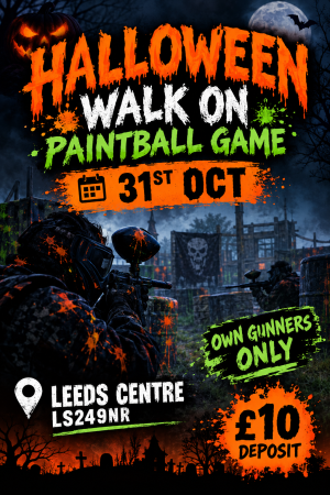 Halloween Paintball Leeds