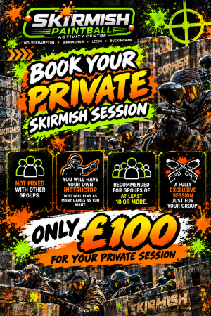 Private Paintball Session