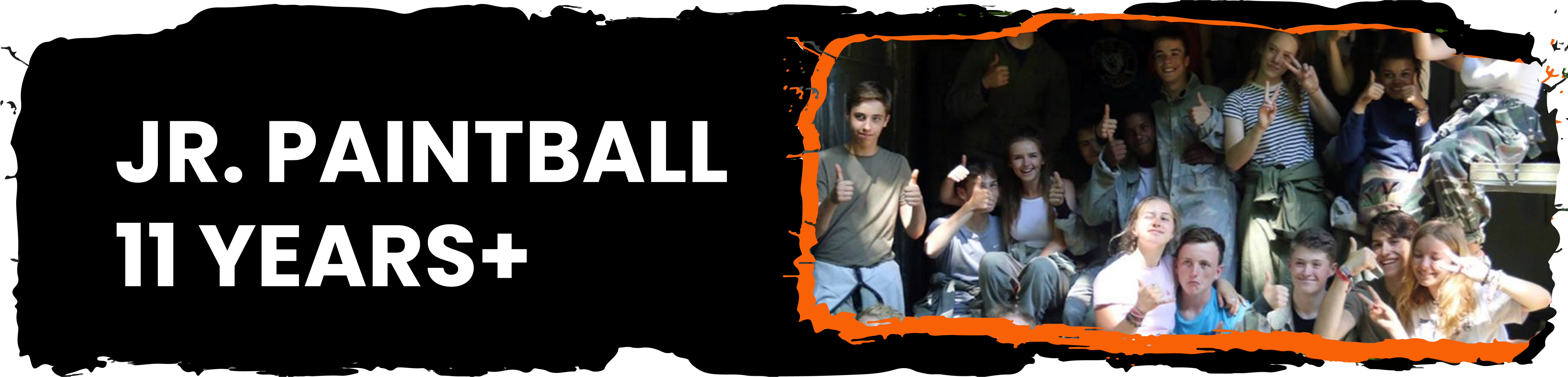 Great Prices From Only £25 Per Junior With 300 paintballs,