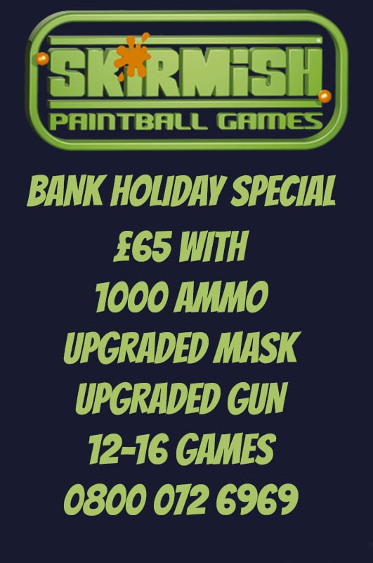 Bank Holiday Paintball